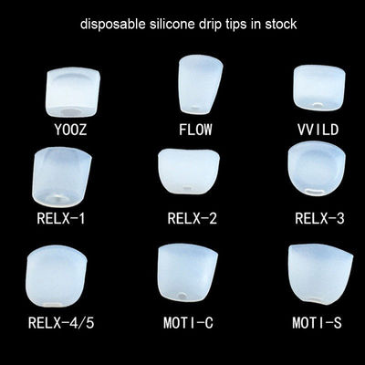 510 Einweg-Tropfspitzen aus Silikon, transparent, geruchlos, langlebig
