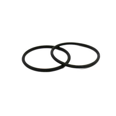 Hohes elastisches schwarzes wiederverwendbares dauerhaftes Silikon-elastische Haar-Band-Haar-Bindungen