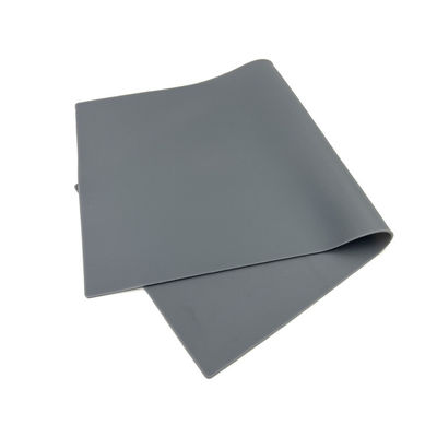 Hohe Temperatur Grey Stretchable Silicone Rubber Sheet-Stärke-2mm