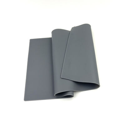 Hohe Temperatur Grey Stretchable Silicone Rubber Sheet-Stärke-2mm
