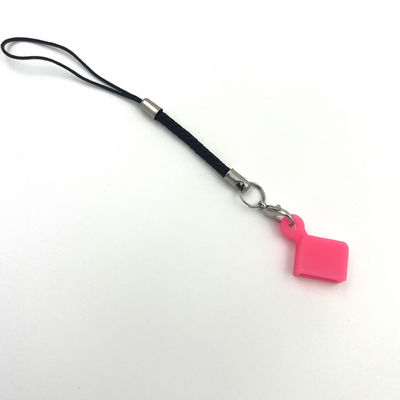 Harmloses tragbares Silikon USB umfassen Antistaub-rote blaue weiße Farbe