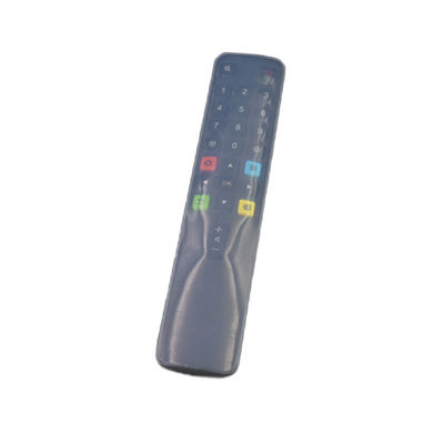 Wasserdichtes staubdichtes transparentes Silikon Fernsehfernsteuerungsabdeckung für Fernbedienung TCL RC801C
