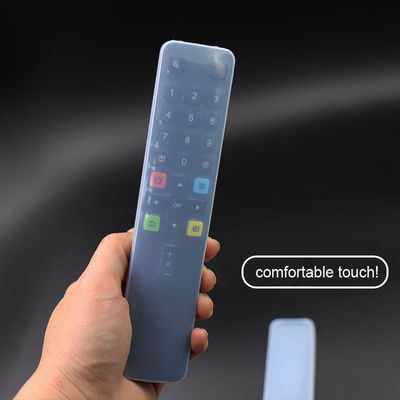 Wasserdichtes staubdichtes transparentes Silikon Fernsehfernsteuerungsabdeckung für Fernbedienung TCL RC801C