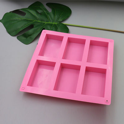 Heatproof Rechteck-Silikon-Seifen-Form-geruchloser nicht Stock selbst gemacht