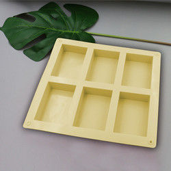 Heatproof Rechteck-Silikon-Seifen-Form-geruchloser nicht Stock selbst gemacht