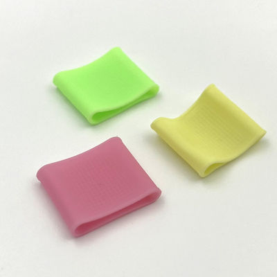 Mehrfarbige elastische Silikon-Fingerhülsen, geruchlos, für Golf