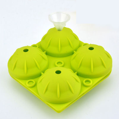 Bourbon-Ball-Silikon-Eis-Form 12x12x5cm tragbar für Cocktails