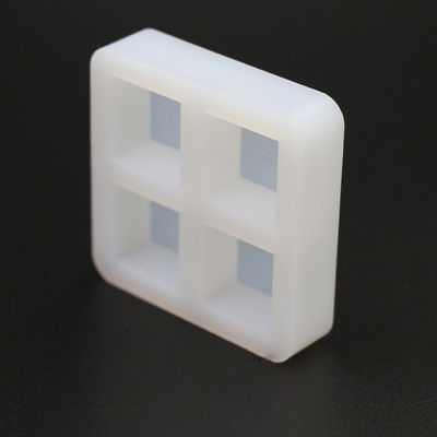 Geruchloses Silikon-quadratischer Eis-Würfel Tray Block Mold 60x60x15mm Vielzweck