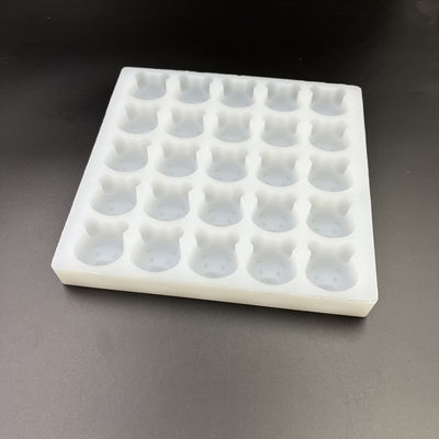 Wiederverwendbare geruchlose Silikon-Hartbonbonformen, praktische Gummibärchen-Formen mit 25 Mulden