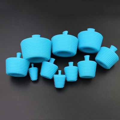 Blaues Siegelsilikon-Flaschen-Stopper-wiederverwendbares Vielzwecklanglebiges gut