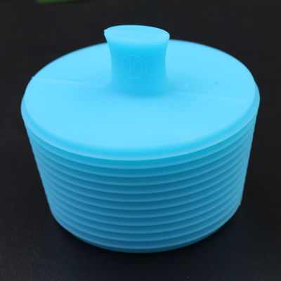 Blaues Siegelsilikon-Flaschen-Stopper-wiederverwendbares Vielzwecklanglebiges gut