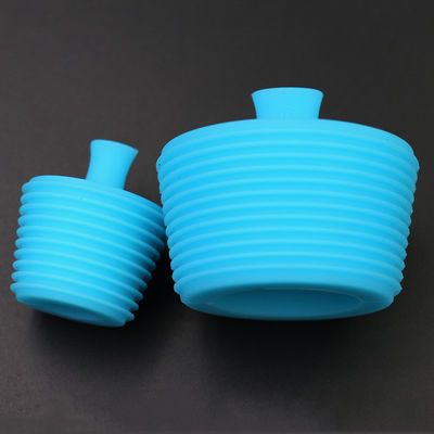 Blaues Siegelsilikon-Flaschen-Stopper-wiederverwendbares Vielzwecklanglebiges gut