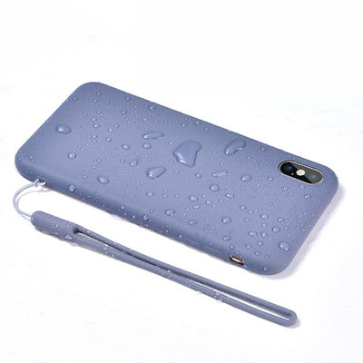 Tragbarer waschbarer Silikon-Telefon-Bügel, Silikon-Handy-Abzugsleine der Längen-19cm