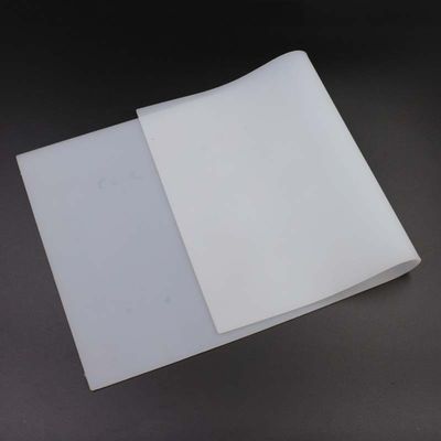 Milchig-weiße Silikonkautschukplatte, Wärmedämmstärke, 0,1 mm, 0,2 mm, 1 mm