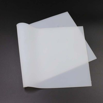 Milchig-weiße Silikonkautschukplatte, Wärmedämmstärke, 0,1 mm, 0,2 mm, 1 mm