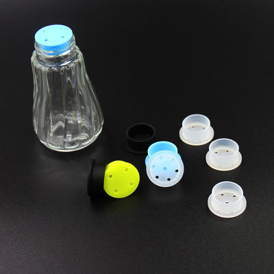 Ungiftiger starker Breathable Silikon-Stopper, wasserdichtes Salz und Pfeffer Shaker Caps