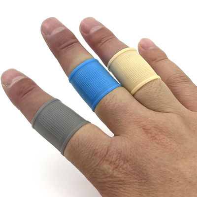 Flexible praktische Silikon-Fingerabdeckungen, mehrfarbige Golf-Fingerschützer