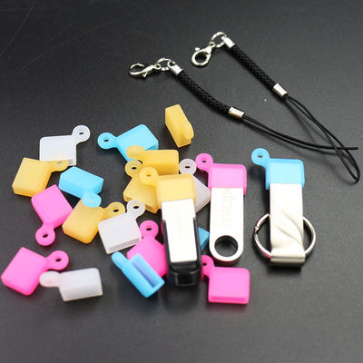 Geruchlose Oilproof-Silikon-USB-Port-Abdeckung, tragbare USB-Silikon-Kappe