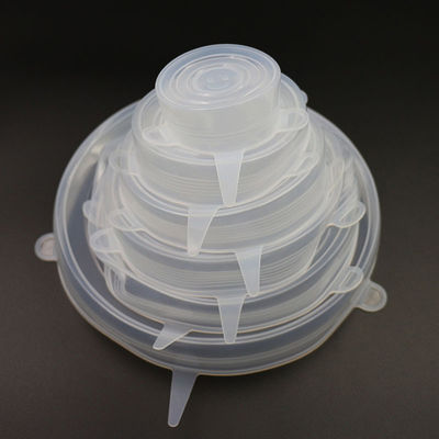 Dauerhafter Stretchable Silikon-Schutzhaube-Deckel Microwaveable