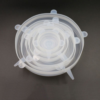 Dauerhafter Stretchable Silikon-Schutzhaube-Deckel Microwaveable