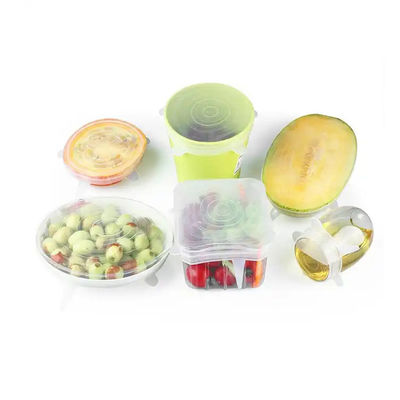 Dauerhafter Stretchable Silikon-Schutzhaube-Deckel Microwaveable