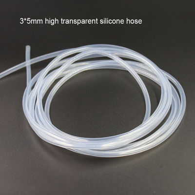 Geruchloser, transparenter Silikonschlauch, 2 x 4 mm, 3 x 5 mm, 5 x 7 mm, erweiterbar