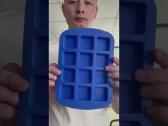 Kundenspezifische wiederverwendbare einfache Nahrungsmittelgrad-Silikon-Eis-Würfel-Hersteller-Form der Freigabe-BPA freie für Eis-Würfel